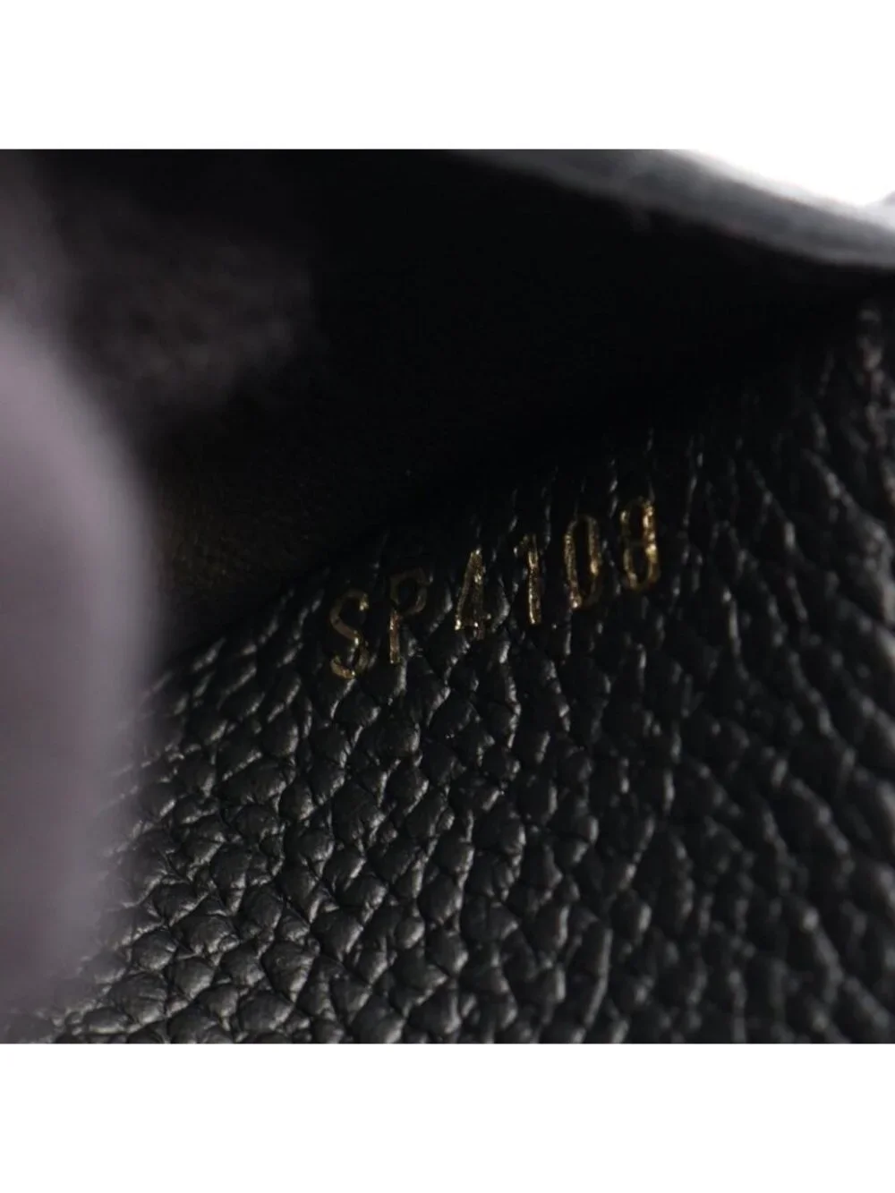 Louis Vuitton Trifold Wallet Portefeuille Zoe Monogram Empreinte Noir Leathere